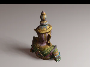 Yak 4 3D Model