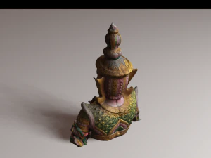 Yak 4 3D Model