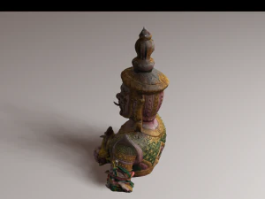 Yak 4 3D Model