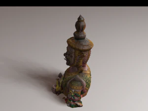 Yak 4 3D Model