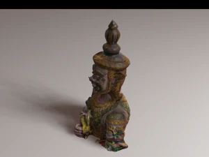 Yak 4 3D Model