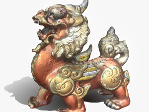 Dragon lion Modelo 3D