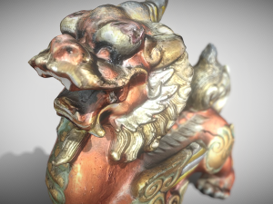 Dragon lion 3D-Modell