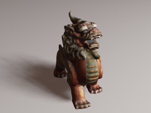 Dragon lion 3D-Modell
