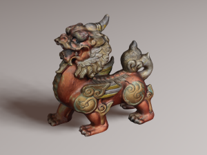 Dragon lion 3D-Modell
