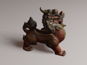 Dragon lion 3D-Modell