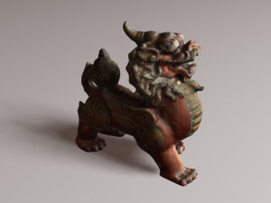 Dragon lion 3D-Modell