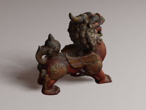 Dragon lion 3D-Modell