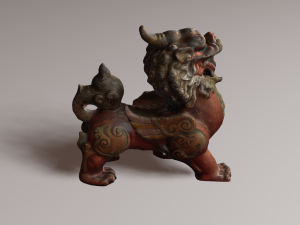 Dragon lion 3D-Modell