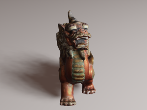 Dragon lion 3D-Modell
