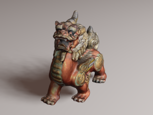 Dragon lion 3D-Modell