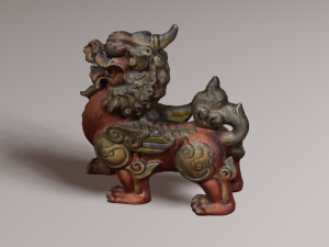 Dragon lion 3D-Modell
