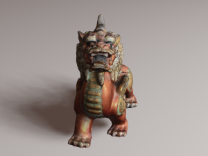 Dragon lion 3D-Modell