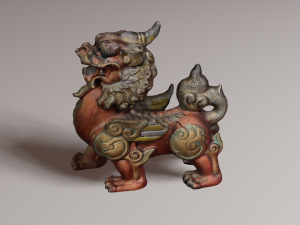 Dragon lion 3D-Modell