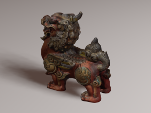 Dragon lion 3D-Modell
