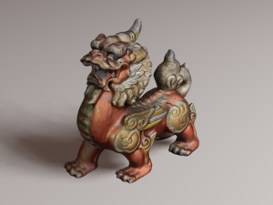 Dragon lion 3D-Modell