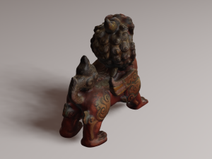 Dragon lion 3D-Modell