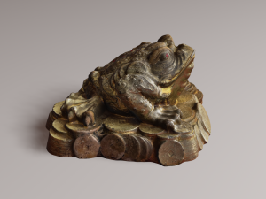 Gold frog Modelo 3D