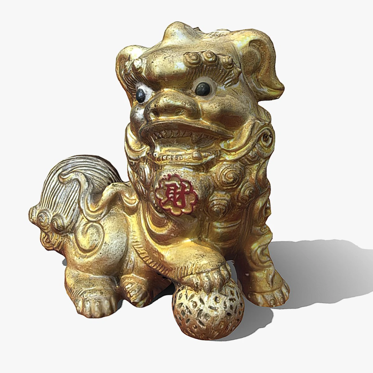 Feng Shui Pixiu 5 3D Model .c4d .max .obj .3ds .fbx .stl .blend
