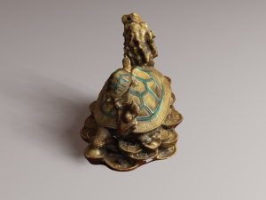 Feng Shui Dragon Turtle 2 3D 模型