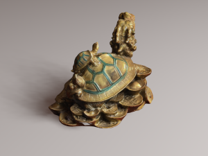 Feng Shui Dragon Turtle 2 3D 模型
