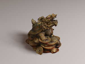 Feng Shui Dragon Turtle 2 3D 模型