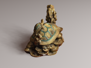 Feng Shui Dragon Turtle 2 3D 模型