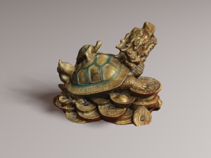 Feng Shui Dragon Turtle 2 3D 模型