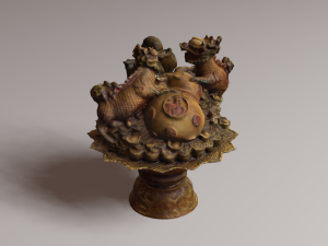 Fengshui 2 3D-Modell