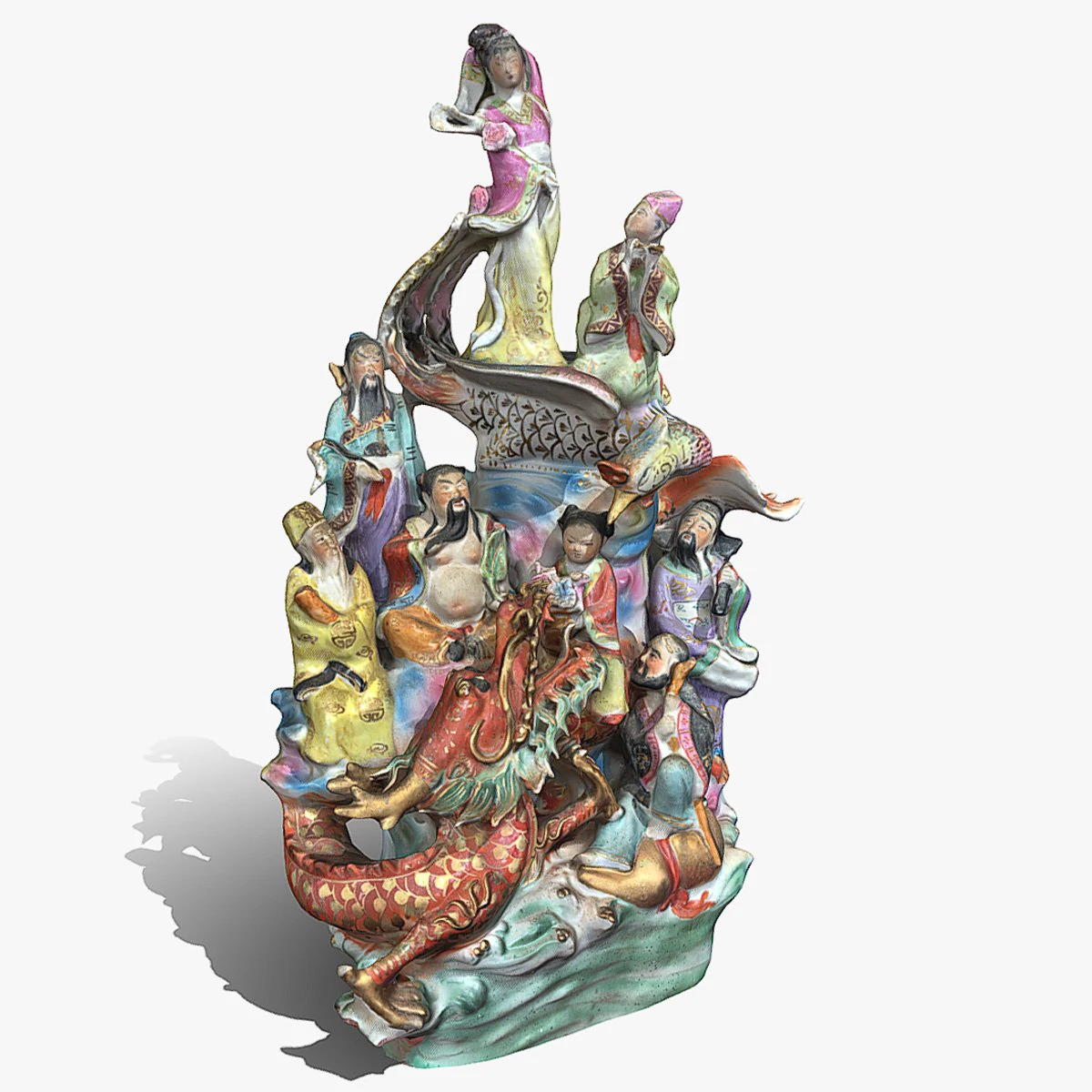 Guanyi 7 3D Model .c4d .max .obj .3ds .fbx .stl .blend 