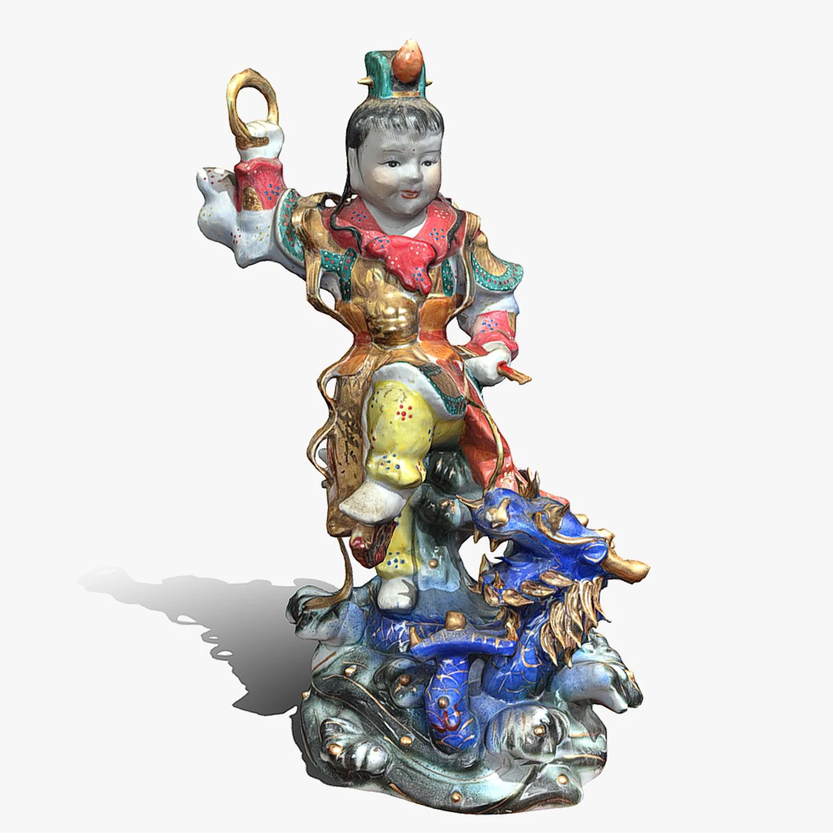 Nezha 3 Modelo 3D .c4d .max .obj .3ds .fbx .stl .blend 