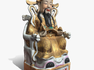 Chinese god 1 Modelo 3D