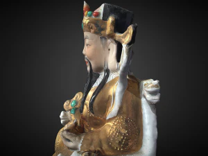 Chinese god 1 3D Model