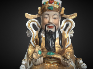 Chinese god 1 3D Модель