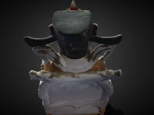 Chinese god 1 3D Model