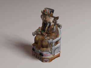 Chinese god 1 3D Модель