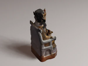 Chinese god 1 3D Model