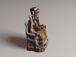 Chinese god 1 3D Модель
