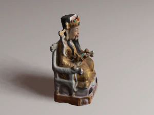 Chinese god 1 3D Model