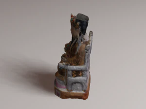 Chinese god 1 3D Model