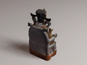 Chinese god 1 3D Model