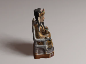 Chinese god 1 3D Model