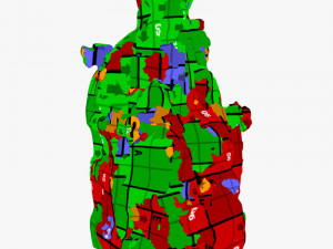 Chinese god 2 3D Model