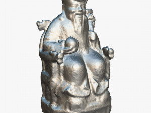 Chinese god 2 3D Model
