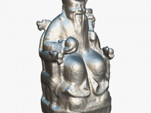 Chinese god 2 3D Model