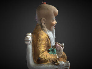 Chinese god 2 3D Model