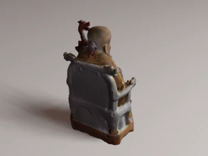 Chinese god 2 3D Model