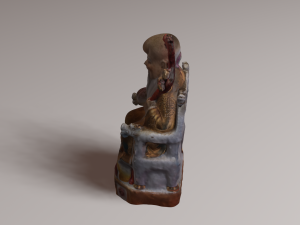 Chinese god 2 3D Model