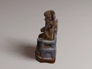 Chinese god 2 3D Model