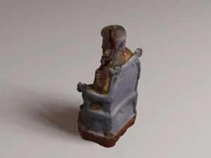 Chinese god 2 3D Model
